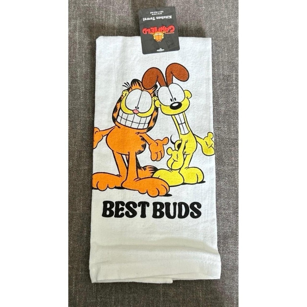Nickelodeon Garfield and Odie Best Buds Kitchen Towel